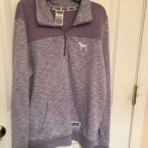 PINK quarter zip jacket